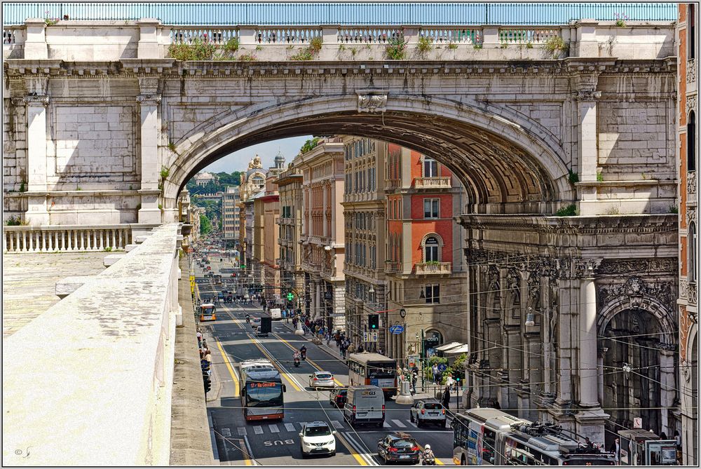 Ponte Monumentale in Genova