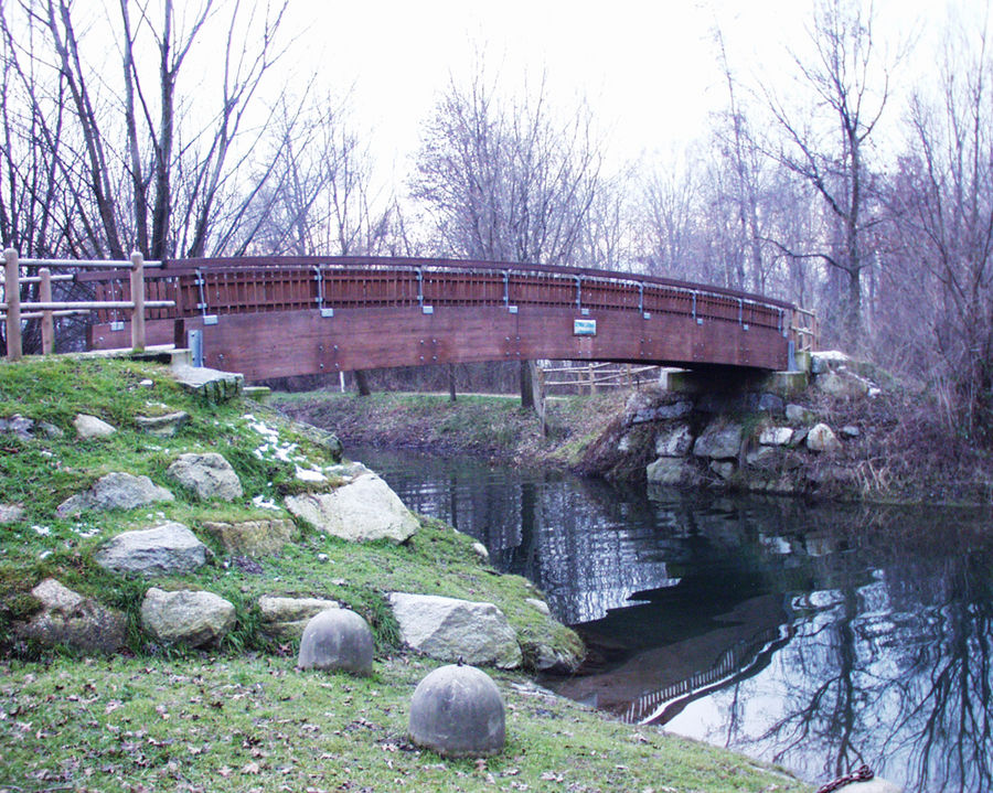 Ponte pedonale.