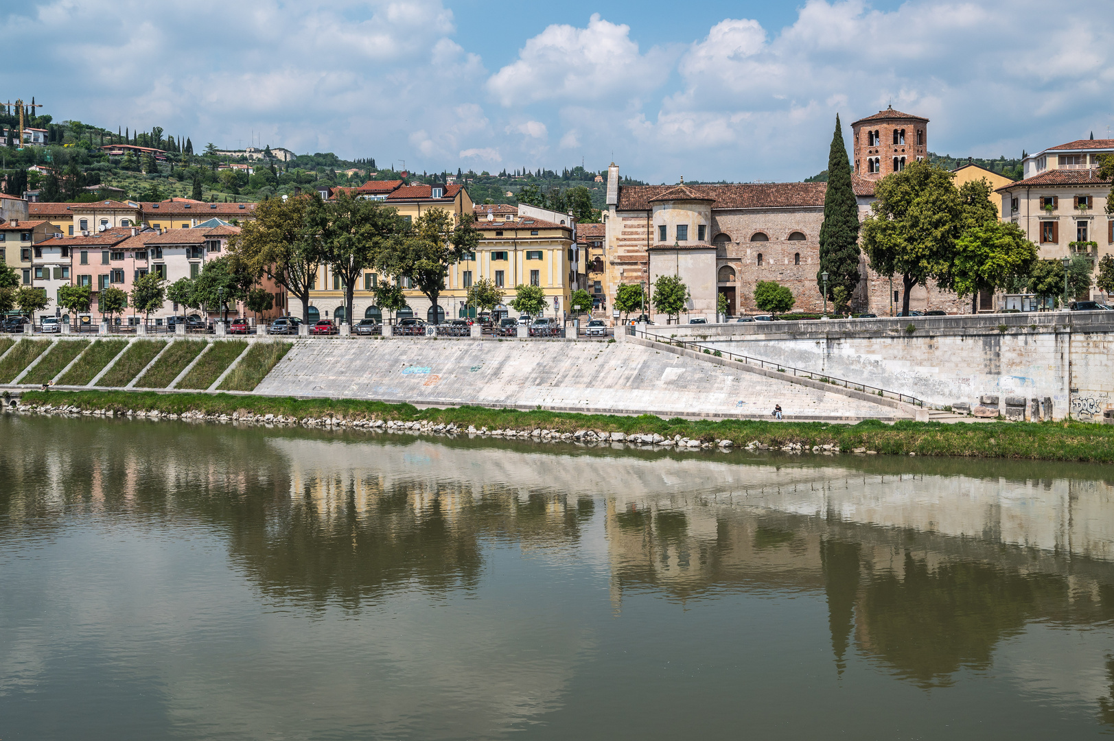 Ponte Pietra - Verona, Italien