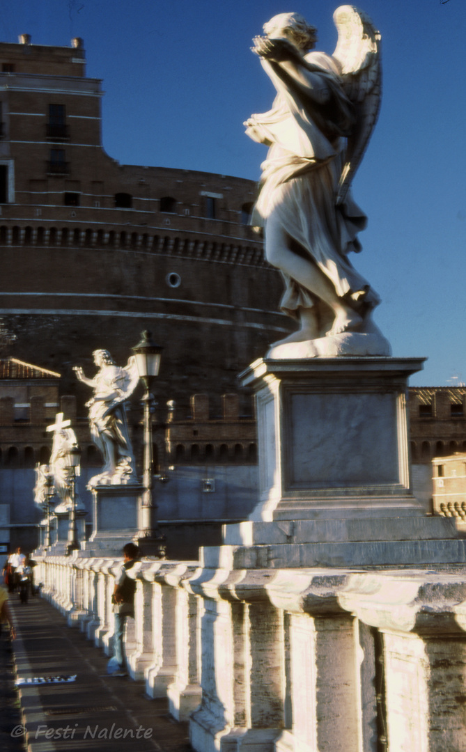 Ponte Sant'Angelo vor der Engelsburg