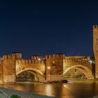 Ponte Scaligero in Verona, Italien