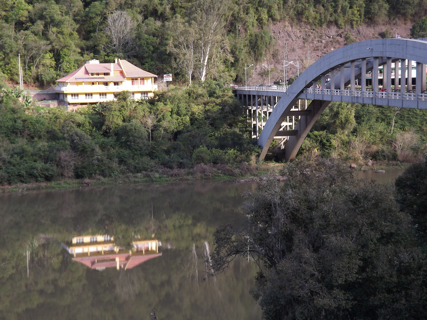 PONTE SOBRE O RIO DAS ANTAS, RS, BRASIL