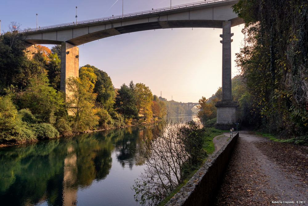 Ponte sul fiume Adda