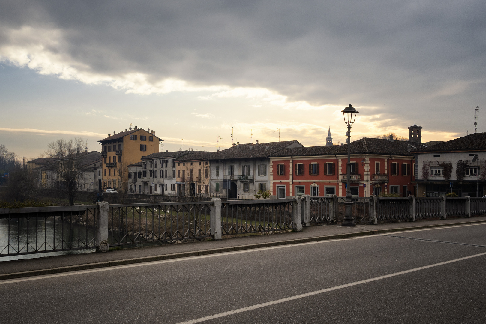 Ponte Trento e Trieste, Pizzighettone