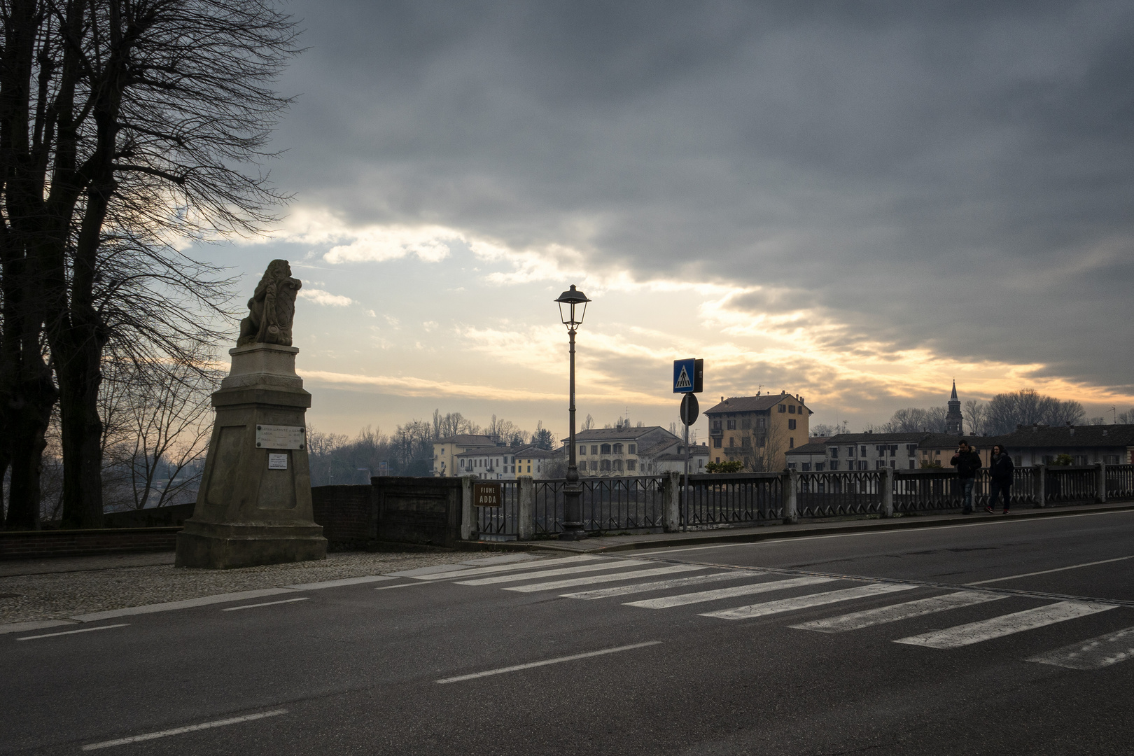 Ponte Trento e Trieste, Pizzighettone