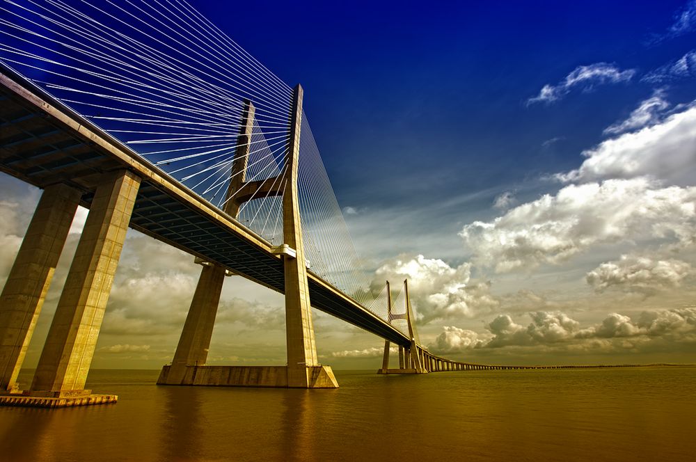 Ponte Vasco da Gama, Lissabon Portugal