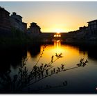 Ponte Vecchio all'ora del tramonto