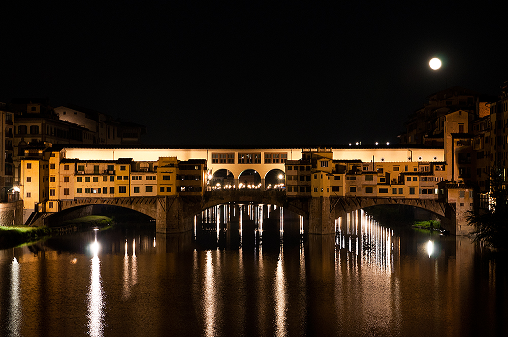 Ponte Vecchio bei Vollmond