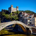 Ponte Vecchio de Dolceaqua und Castello dei Doria