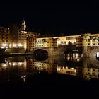 ponte vecchio di notte