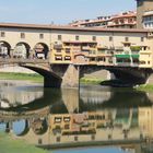 Ponte Vecchio gespiegelt