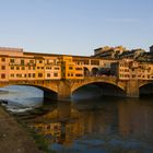 Ponte Vecchio in der Abendsonne