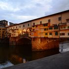 Ponte Vecchio in the evening