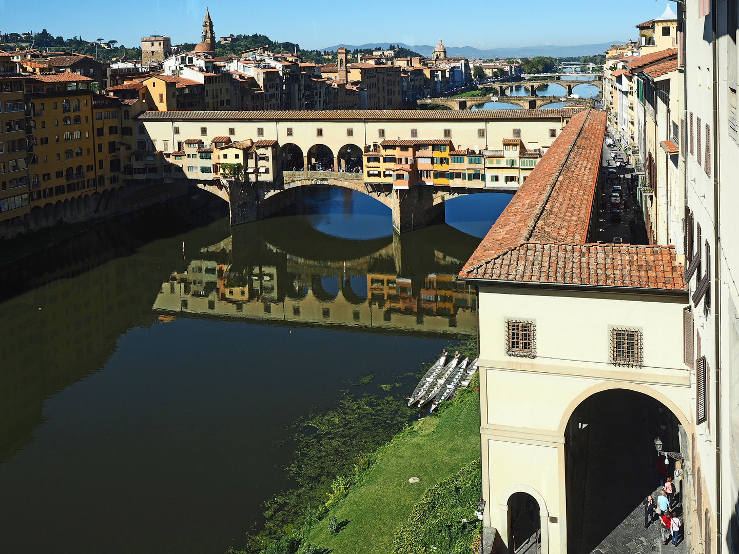 Ponte Vecchio mit Vasarikorridor