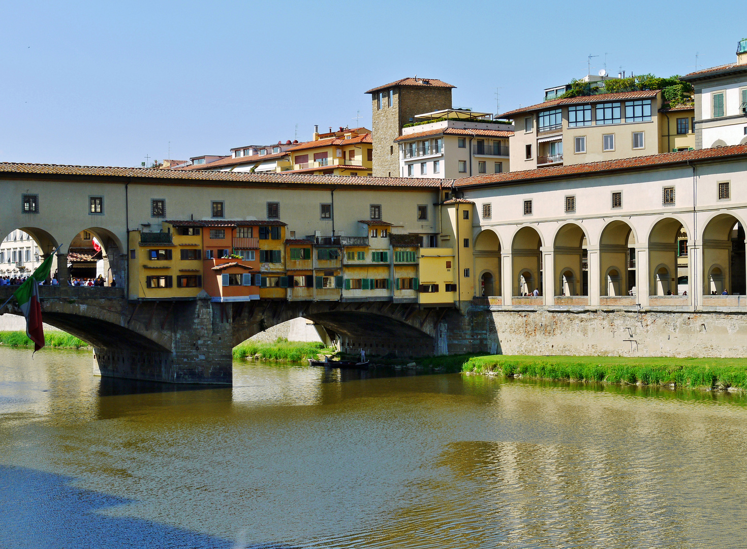 " Ponte Vecchio " ( Nord - Ostseite )