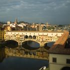 Ponte Vecchio von den Uffizien aus gesehen