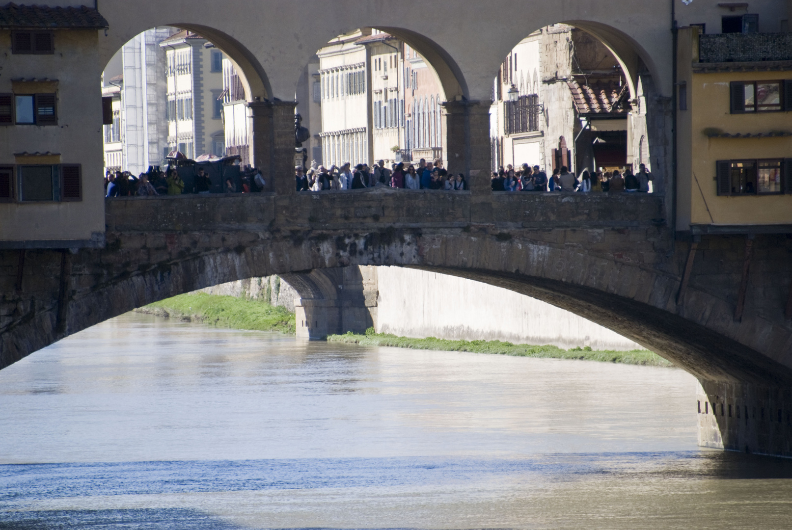 Ponte Vecchio zu Ostern, Firenze Italien