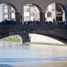 Ponte Vecchio zu Ostern, Firenze Italien