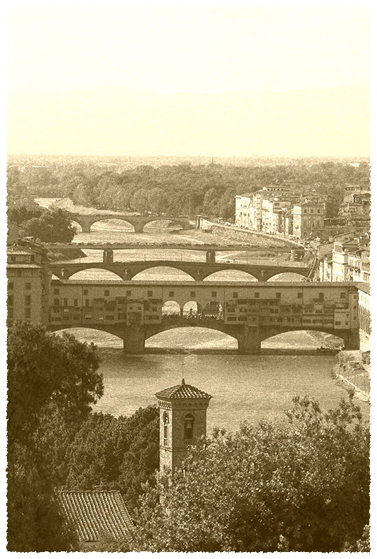 Ponte Veccio ano 1900