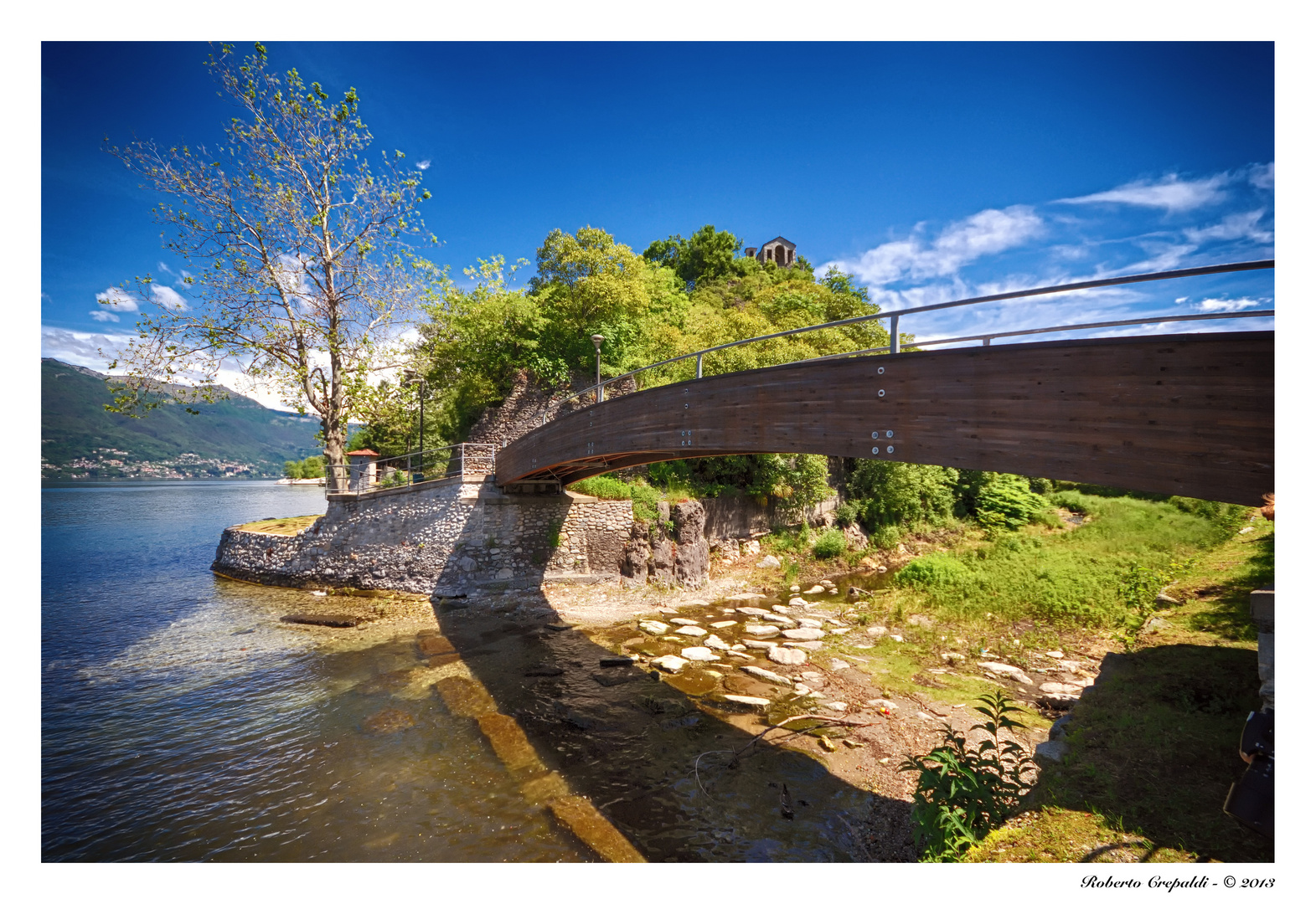 Ponte verso le fornaci di Castelveccana