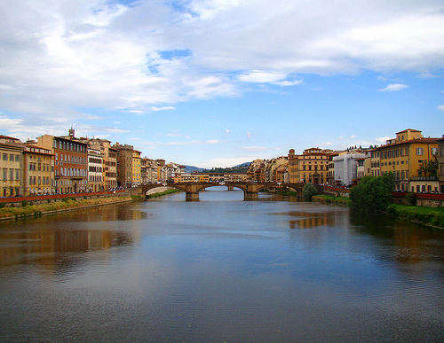 ponti sotto l' Arno-Firenze