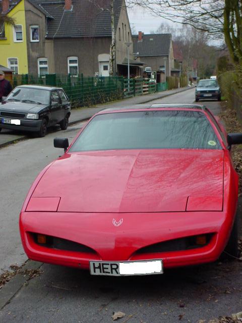 Pontiac Firebird (Targa) in Zechensiedlung