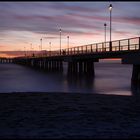 Pontile al tramonto... anche a colori...