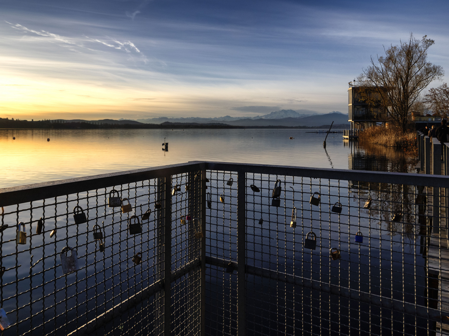 Pontile dei lucchetti