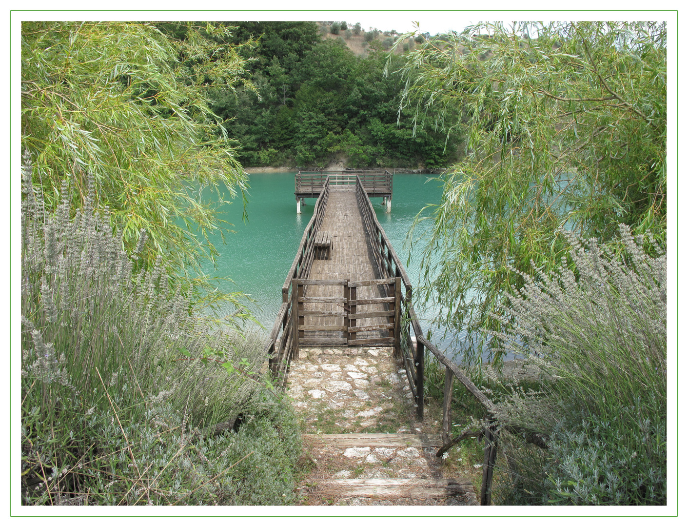 Pontile sul laghetto...