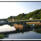 Pontonbrücke in Essen + Bochum Dahlhausen