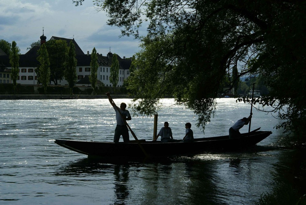 Pontonierwettkampf Diessenhofen, Schweiz, 2007