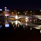 Ponts de lyon de nuit