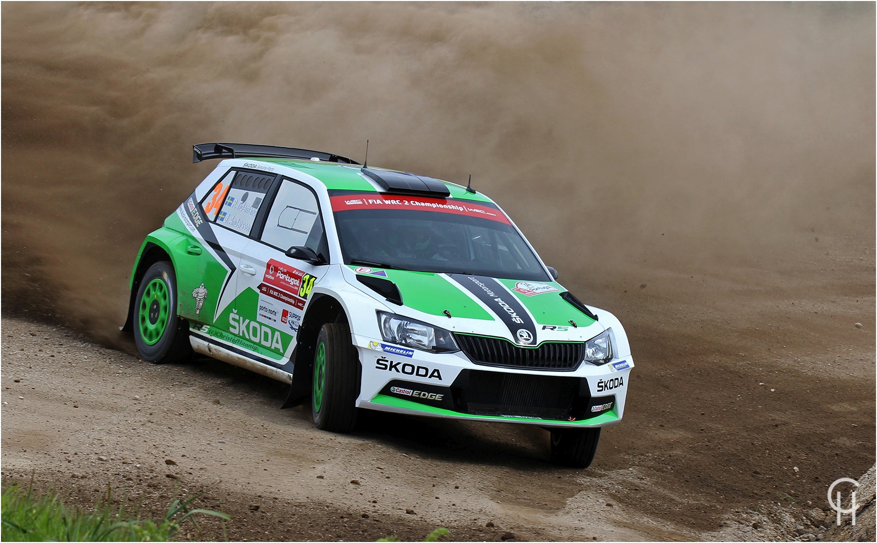 Pontus Tidemand / Jonas Andersson - Skoda Fabia R5 - WRC Rally Portugal
