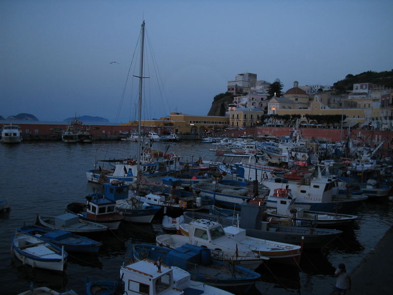 Ponza by sunset