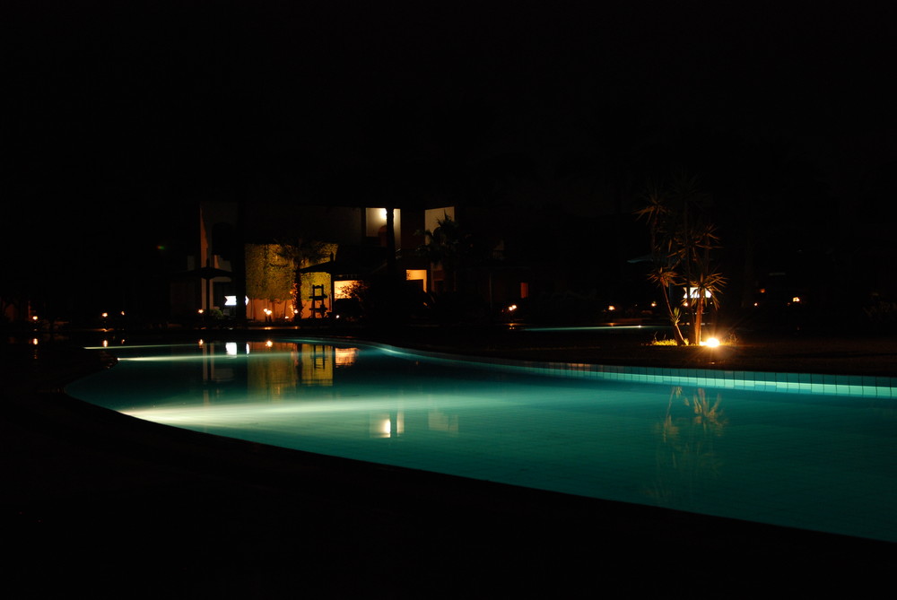 Pool by night