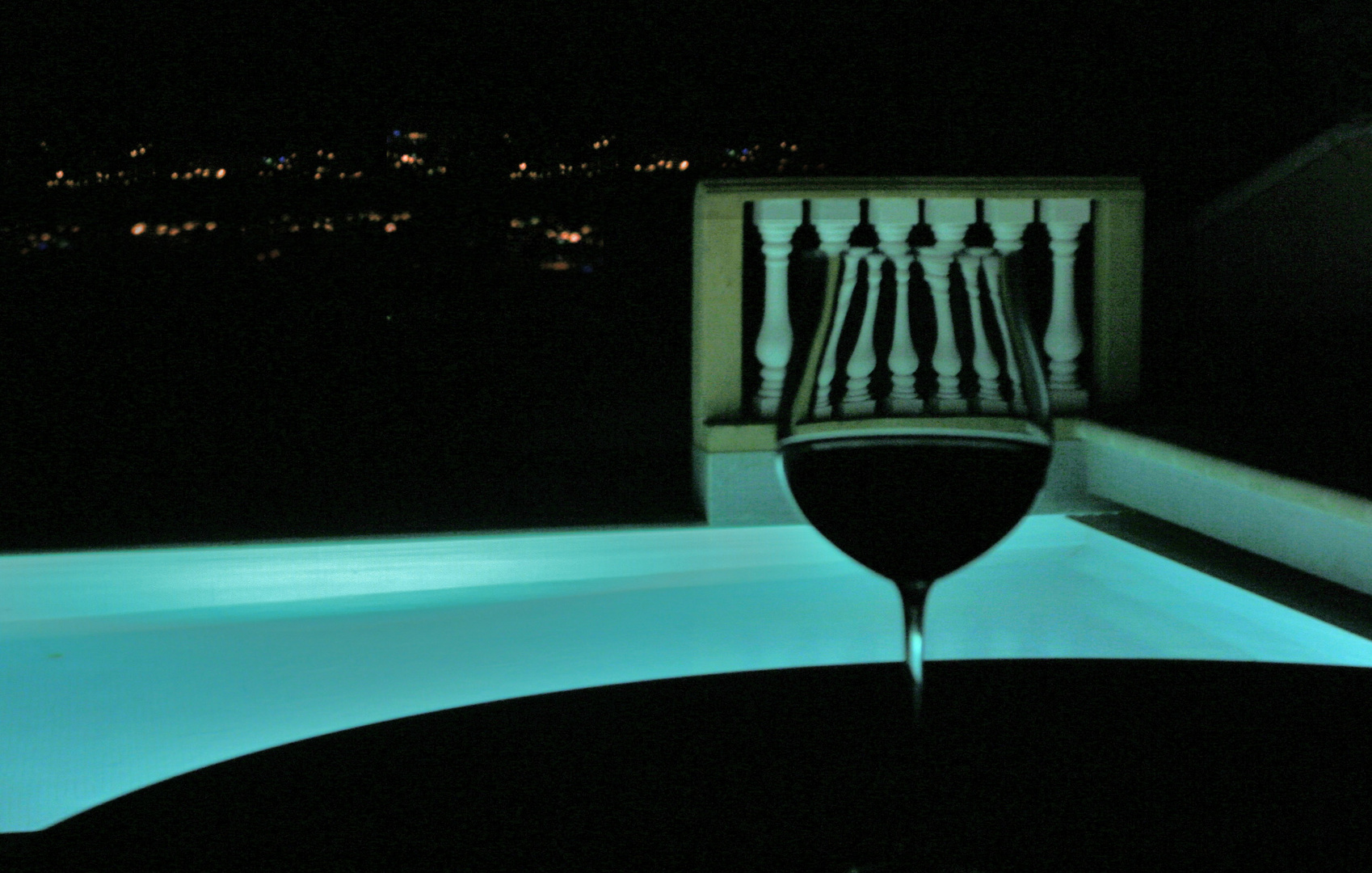 Pool by Night