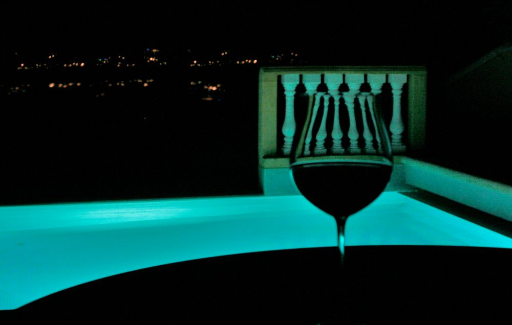 Pool by Night by lemontree006 