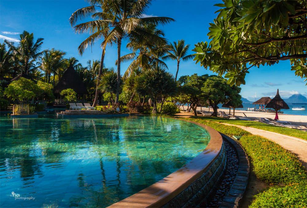 Pool direkt am Strand