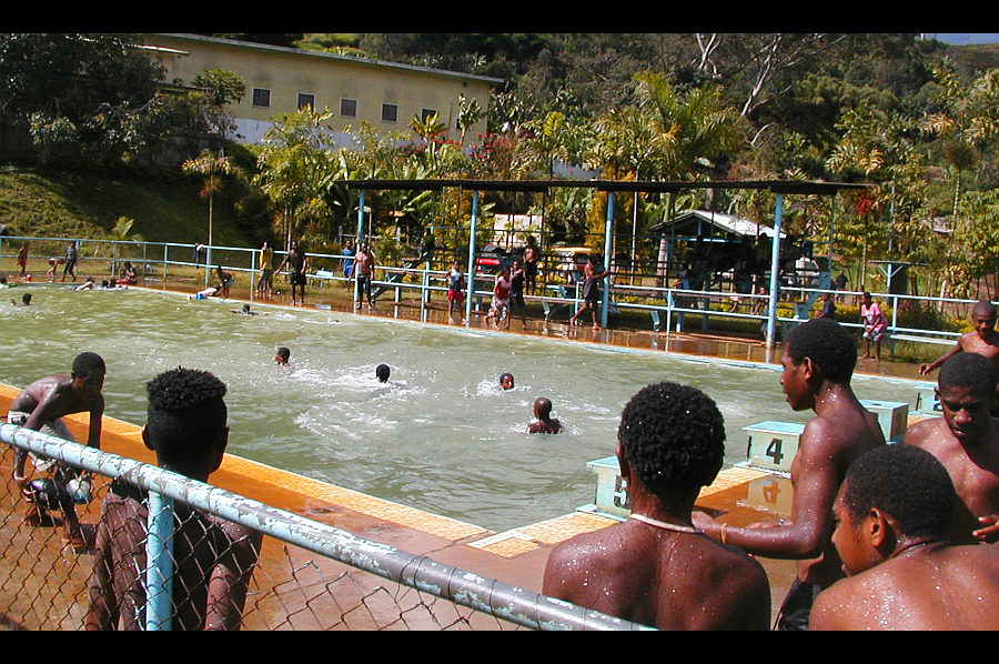 Pool im Hochland von PNG