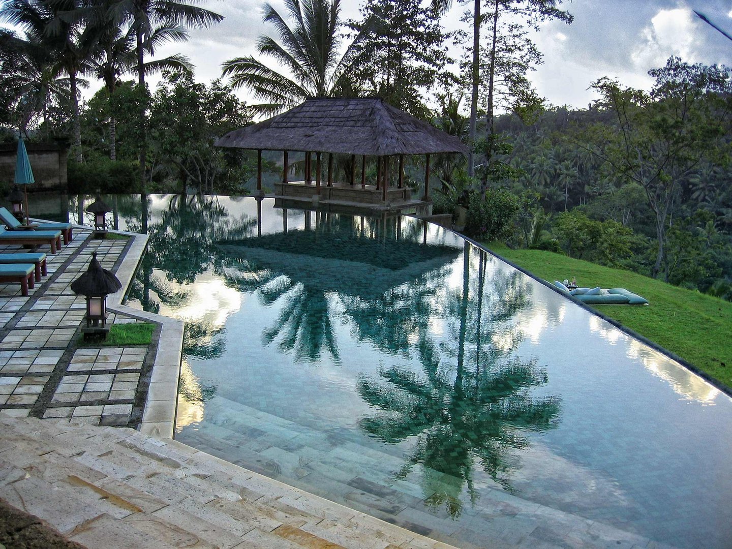 POOL IN  AMANDARI RESORT UBUD-BALI