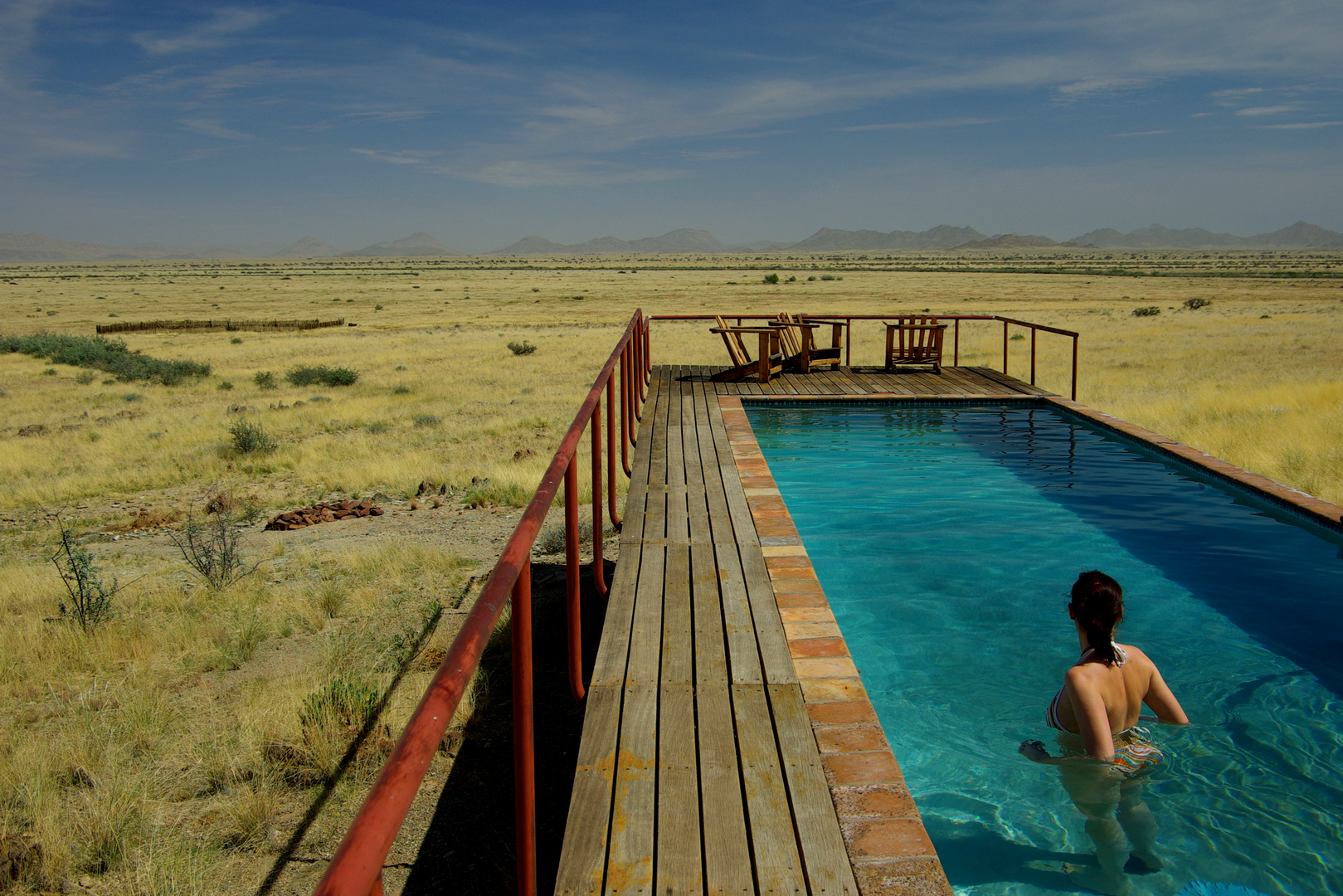 Pool mit Ausblick