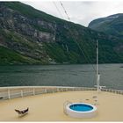 Pool Party im Fjord