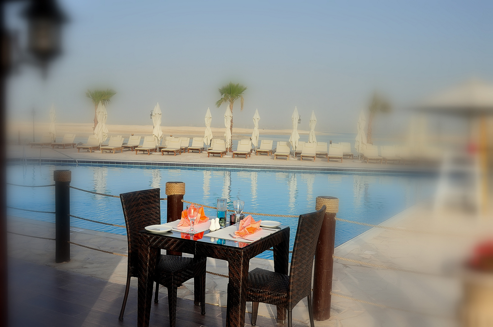 Pool, Royal Island Beach Club, The World Dubai