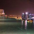 pool view by night