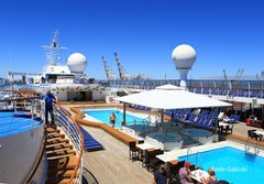 Pooldeck der Norwegian SUN