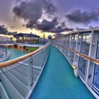 Pooldeck im Eidfjord 23:30