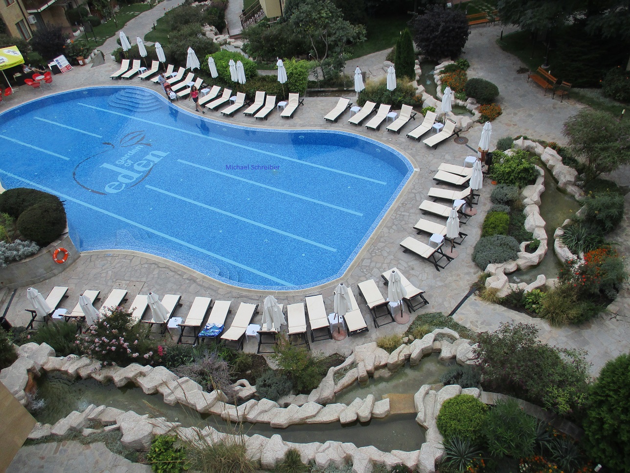 Pools im Hotel Garden of Eden Black Sea in Bulgaria