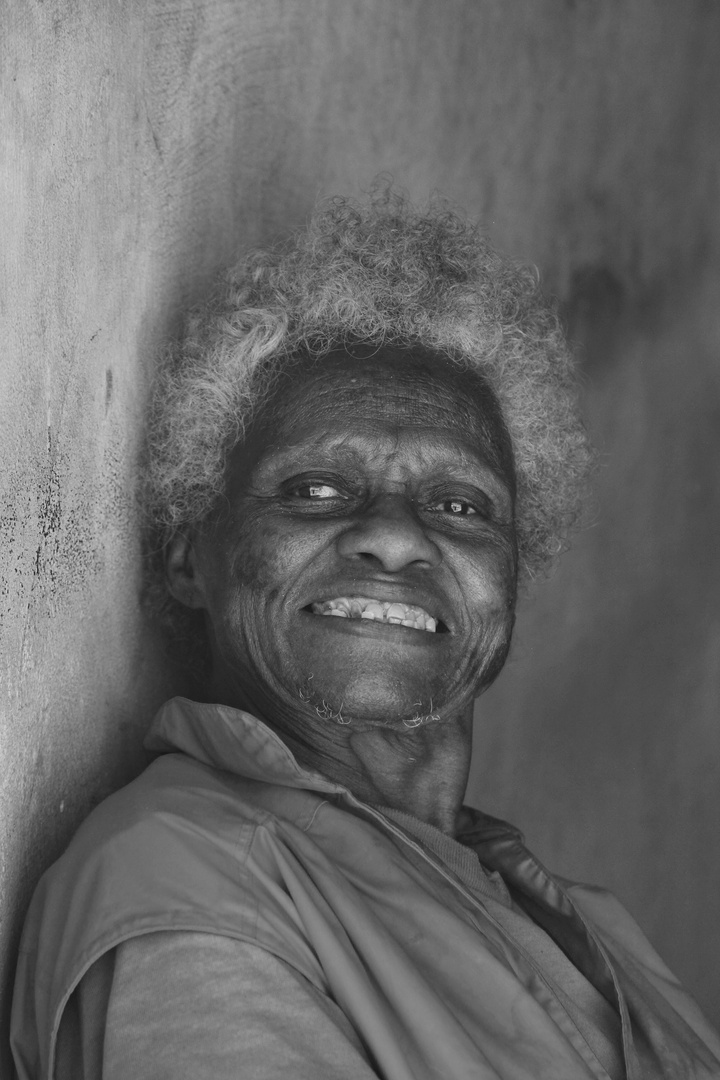 Poor Cuban Woman Portrait