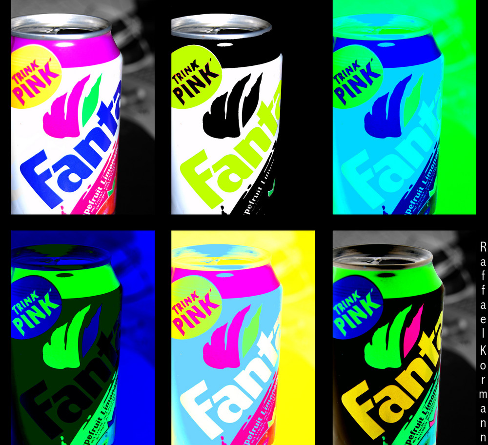 Popart Fanta Grapefruit Limonade.