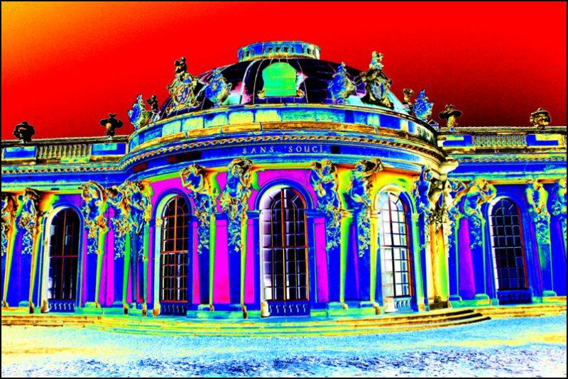 Popart - Schloß Sanssouci Potsdam